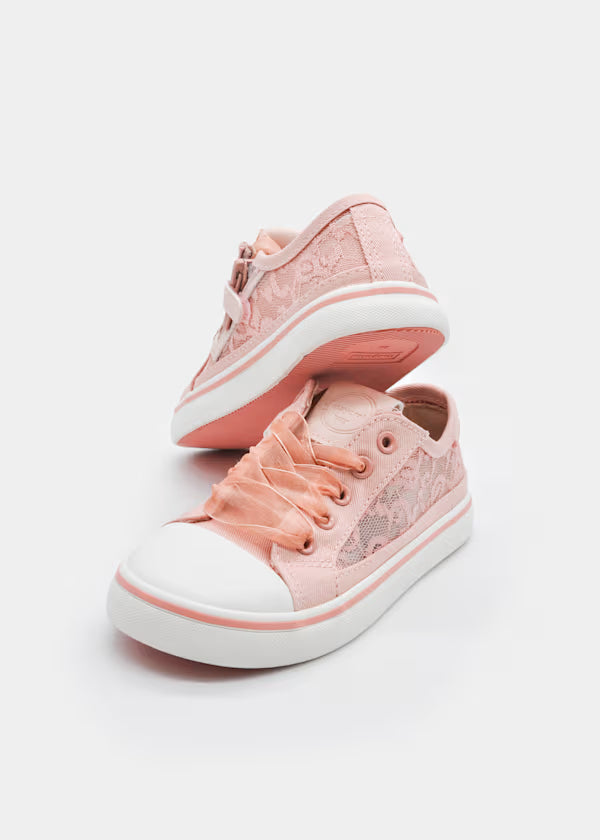 Παιδικά Casual Sneakers για κορίτσι ροζ Mayoral 43725 Παιδικά Casual Sneakers για κορίτσι ροζ Mayoral 43725 GIRLS MAYORAL