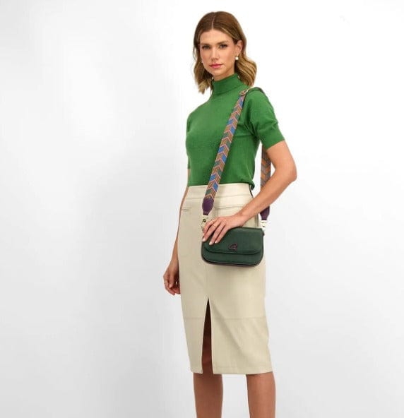 Γυναικεία τσάντα Axel 1020-0657 πράσινο -La Scarpa Shoes Γυναικεία τσάντα Axel 1020-0657 πράσινο Crosswise AXEL