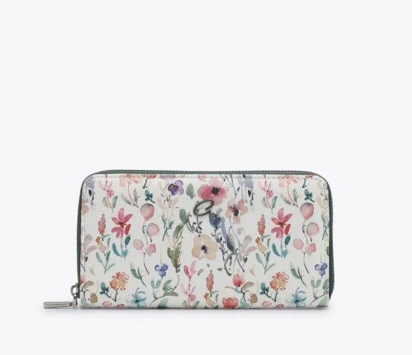 Γυναικείο πορτοφόλι Axel 1101-1830 floral Γυναικείο πορτοφόλι Axel 1101-1830 floral WALLETS AXEL