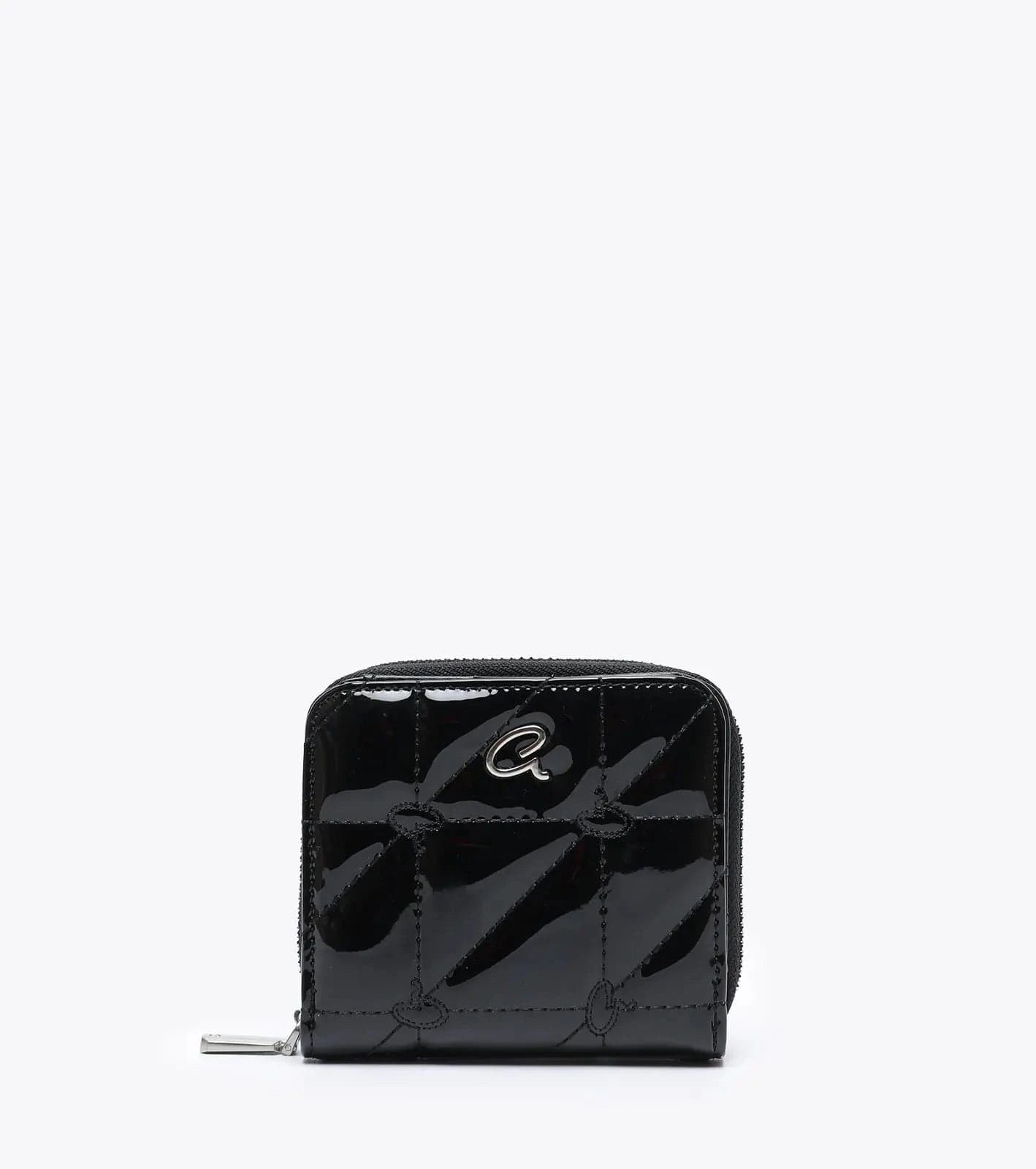 Γυναικείο πορτοφόλι Axel 1101-1886 μαύρο λουστρίνι Γυναικείο πορτοφόλι Axel 1101-1886 μαύρο λουστρίνι WALLETS AXEL