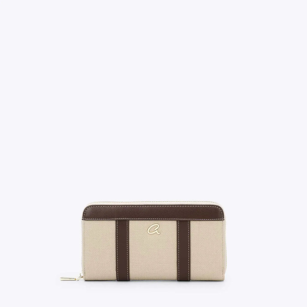 Γυναικείο πορτοφόλι μπεζ Axel 1101-1913 Γυναικείο πορτοφόλι μπεζ Axel 1101-1913 WALLETS AXEL