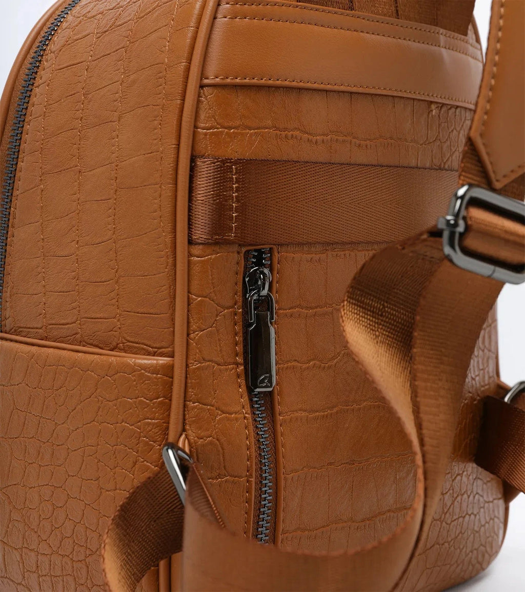 Γυναικεία backpack σκούρο καφέ Axel 1023-0573 Γυναικεία backpack σκούρο καφέ Axel 1023-0573 Backpacks AXEL
