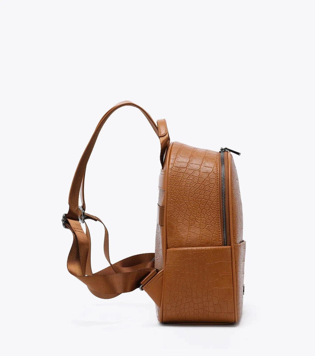 Γυναικεία backpack σκούρο καφέ Axel 1023-0573 Γυναικεία backpack σκούρο καφέ Axel 1023-0573 Backpacks AXEL