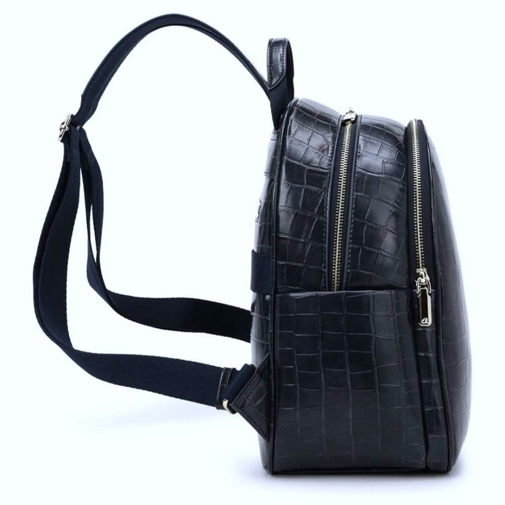 Γυναικεία τσάντα Backpack μπλέ κροκό Axel 1023-0602 Γυναικεία τσάντα Backpack μπλέ κροκό Axel 1023-0602 Backpacks AXEL