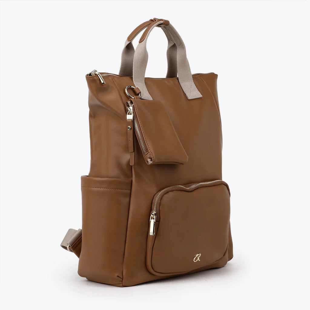 Γυναικεία Backpack Axel μπεζ/ταμπά 1023-0610 Γυναικεία Backpack Axel μπεζ/ταμπά 1023-0610 Backpacks AXEL