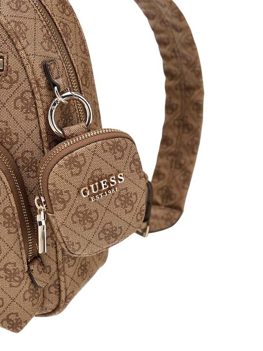 Γυναικεία τσάντα Backpack Guess SL712435 latte logo Γυναικεία τσάντα Backpack Guess SL712435 latte logo Backpacks Guess