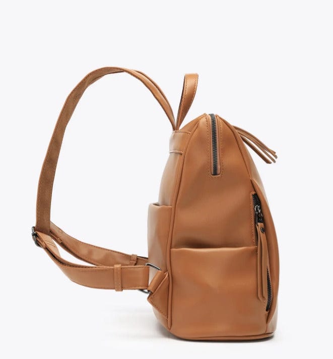 Γυναικεία Backpack Axel 1023-0494 Camel Backpacks AXEL