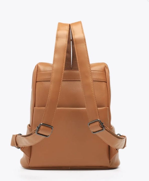 Γυναικεία Backpack Axel 1023-0494 Camel Backpacks AXEL