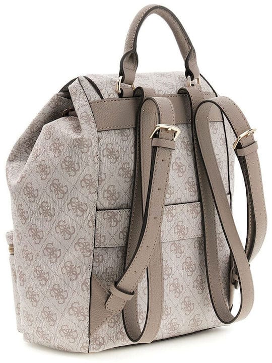 Γυναικεία τσάντα Bacpack Guess SG711831 dark taupe logo Γυναικεία τσάντα Bacpack Guess SG711831 dark taupe logo Backpacks Guess