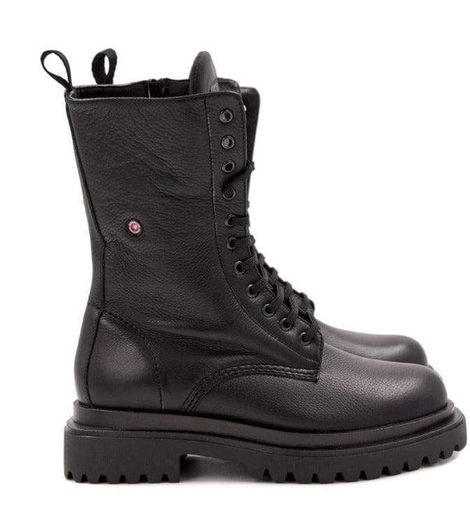 Γυναικεία μποτάκια Robinson 129761 μαύρο BOOTS ROBINSON WOMEN