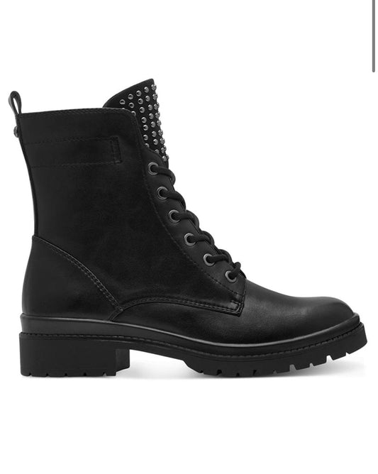 Γυναικεία μπότα tamaris μαύρη 1-25236-43 BOOTS TAMARIS