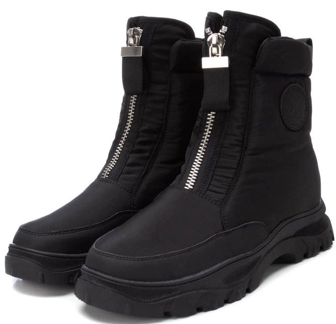 Γυναικείο μποτάκι αδιάβροχο XTI μαύρο 143242 BOOTS XTI