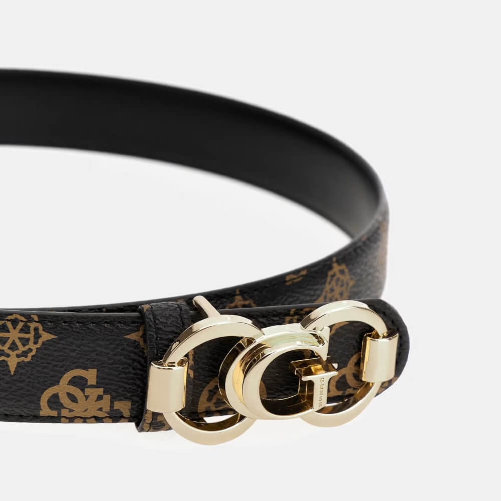 Γυναικεία ζώνη Brown logo Guess   BW9244P533 Γυναικεία ζώνη Brown logo Guess   BW9244P533 WALLETS Guess