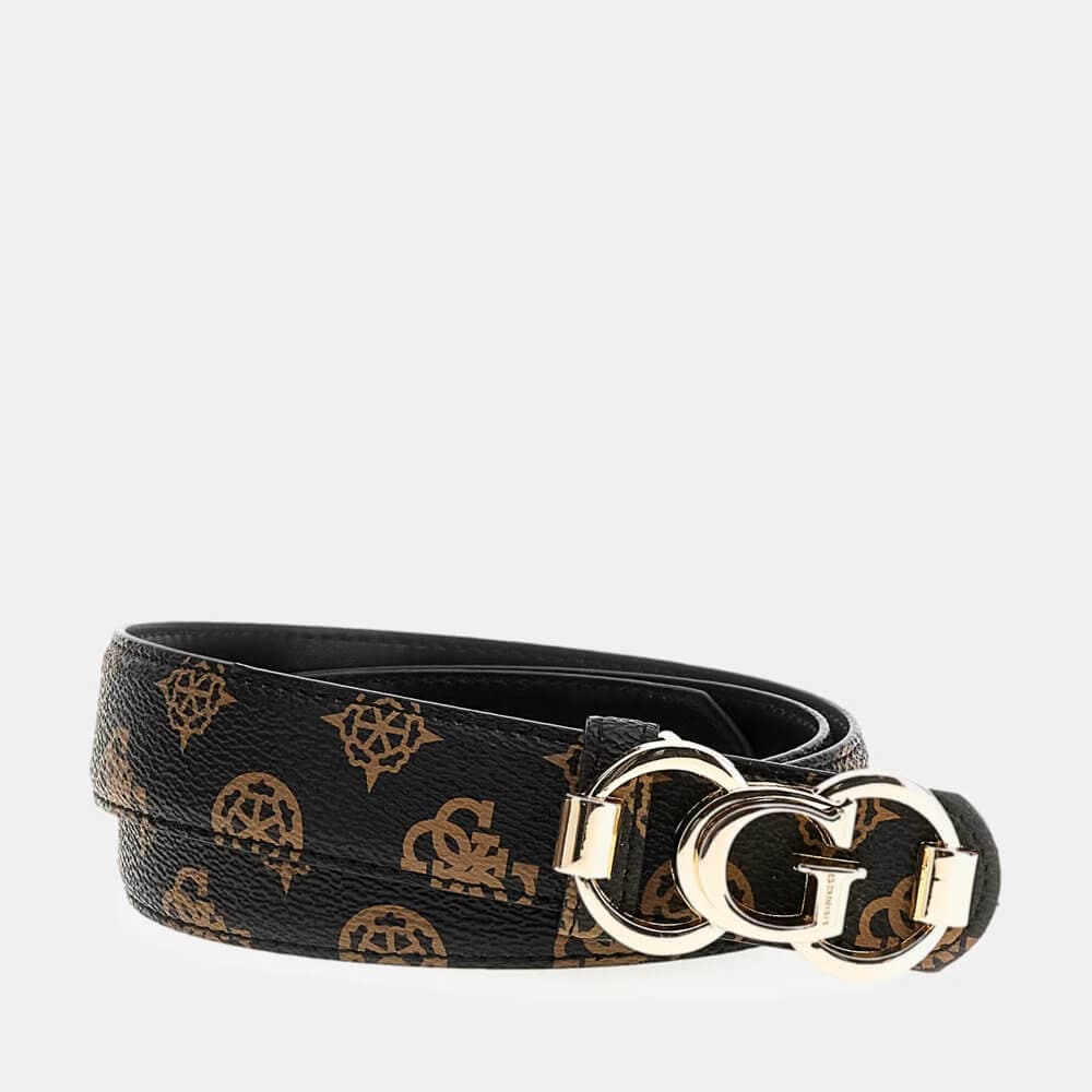 Γυναικεία ζώνη Brown logo Guess   BW9244P533 Γυναικεία ζώνη Brown logo Guess   BW9244P533 WALLETS Guess