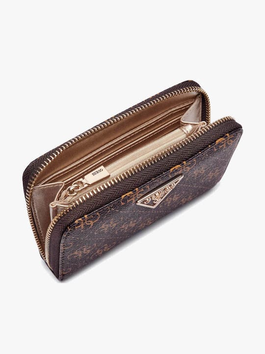 Γυναικείο πορτοφόλι Brown logo Guess QG7459140 Γυναικείο πορτοφόλι Brown logo Guess QG7459140 WALLETS Guess