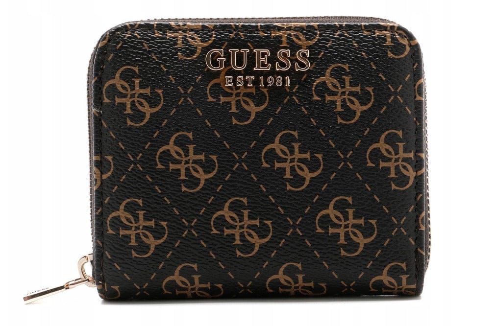 Γυναικείο πορτοφόλι brown logo Guess QL7459137 Γυναικείο πορτοφόλι brown logo Guess QL7459137 WALLETS Guess
