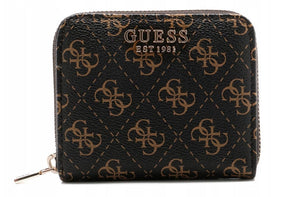 Γυναικείο πορτοφόλι brown logo Guess QL7459137 Γυναικείο πορτοφόλι brown logo Guess QL7459137 WALLETS Guess