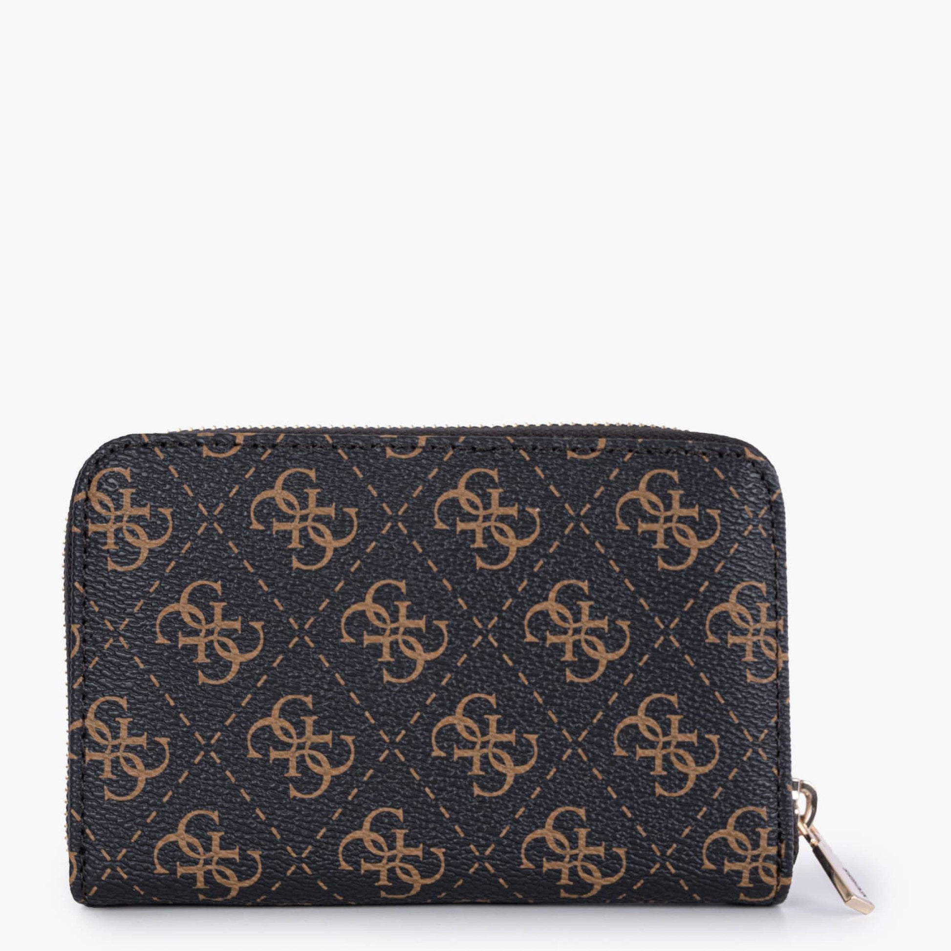 Γυναικείο πορτοφόλι brown logo Guess QL7459140 Γυναικείο πορτοφόλι brown logo Guess QL7459140 WALLETS Guess