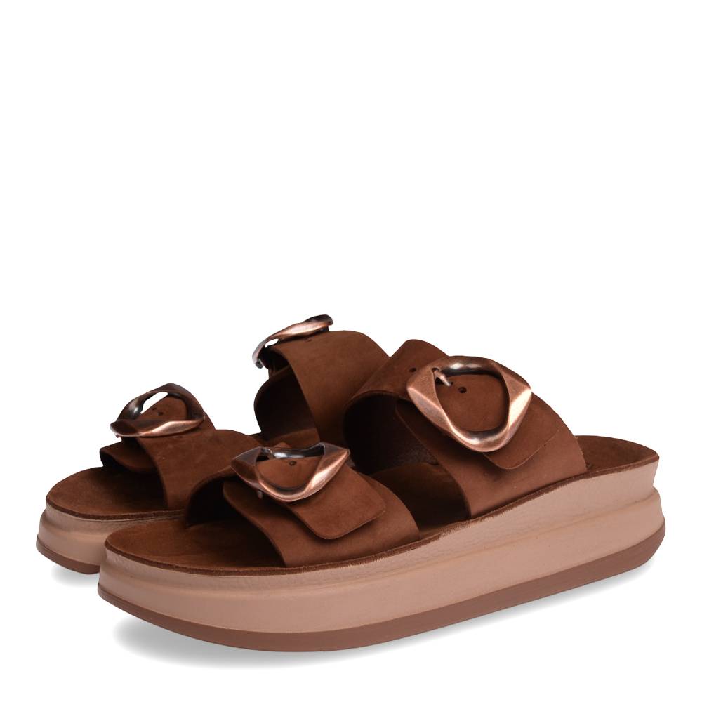 Γυναικεία σανδάλια cacao S1121 Fantasy Γυναικεία σανδάλια cacao S1121 Fantasy FLAT SANDALS FANTASY SANDALS