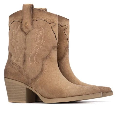 Γυναικείο μποτάκι αστραγάλου Camel XTI 144721 Γυναικείο μποτάκι αστραγάλου Camel XTI 144721 SMALL BOOTS XTI