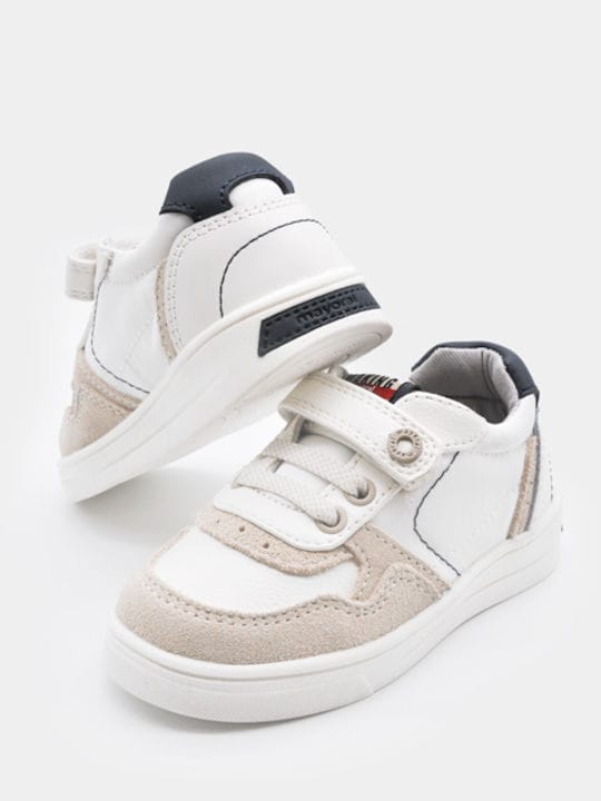 Παιδικά Casual Sneakers για αγόρι λευκό Mayoral 41761 Παιδικά Casual Sneakers για αγόρι λευκό Mayoral 41761 BOYS MAYORAL