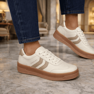 Γυναικεία Casual Sneakers μπεζ XTI 143645 Γυναικεία Casual Sneakers μπεζ XTI 143645 CASUAL XTI