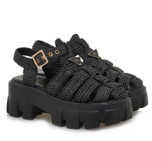 Γυναικεία clogs exe 609 black Γυναικεία clogs exe 609 black FLAT SANDALS TSAKIRIS MALLAS