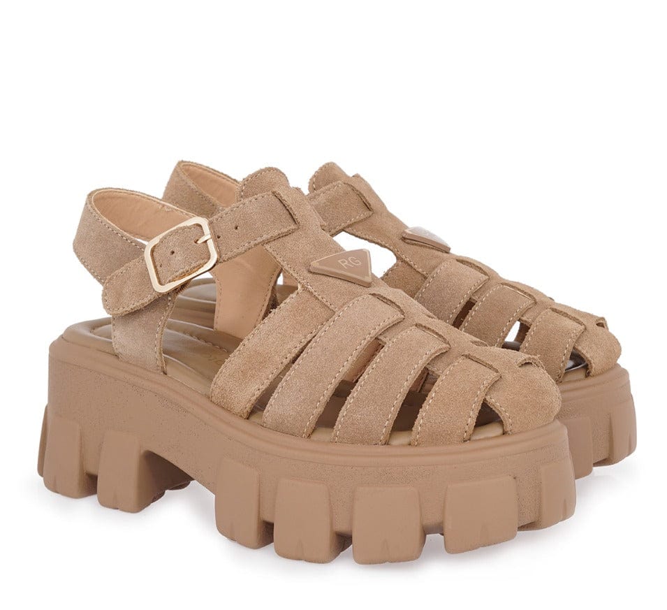 Γυναικεία Clogs μπεζ suede Renato Garini 609 Γυναικεία Clogs μπεζ suede Renato Garini 609 CASUAL TSAKIRIS MALLAS