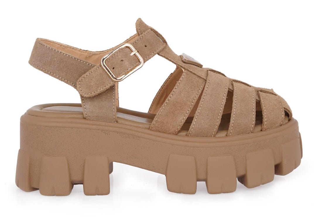 Γυναικεία Clogs μπεζ suede Renato Garini 609 Γυναικεία Clogs μπεζ suede Renato Garini 609 CASUAL TSAKIRIS MALLAS