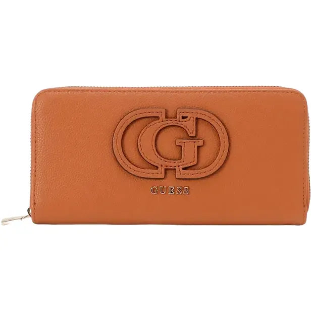 Γυναικείο πορτοφόλι Cognac Guess BG9536146 Γυναικείο πορτοφόλι Cognac Guess BG9536146 WALLETS Guess