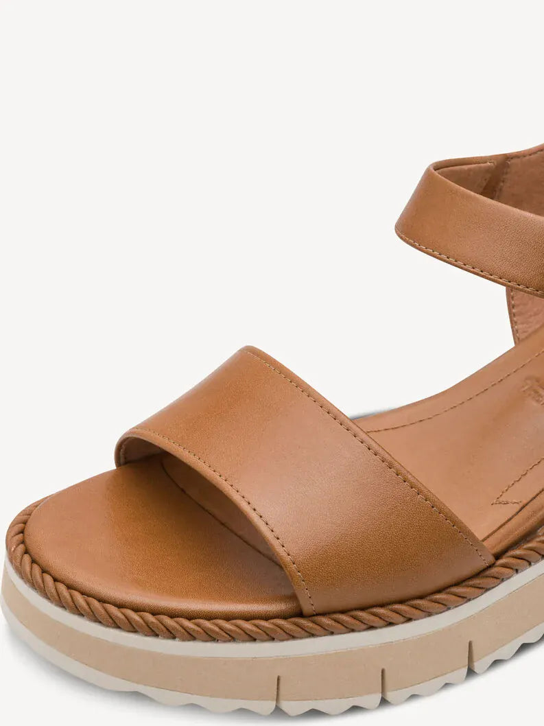 Γυναικεία σανδάλια cognac Tamaris 1-28247 Γυναικεία σανδάλια cognac Tamaris 1-28247 SANDALS TAMARIS