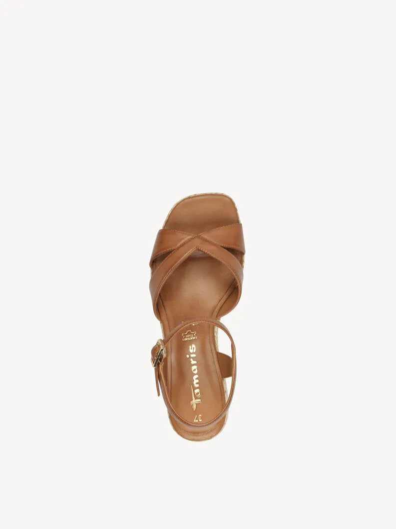 Γυναικεία σανδάλια cognac Tamaris 1-28313 Γυναικεία σανδάλια cognac Tamaris 1-28313 SANDALS TAMARIS
