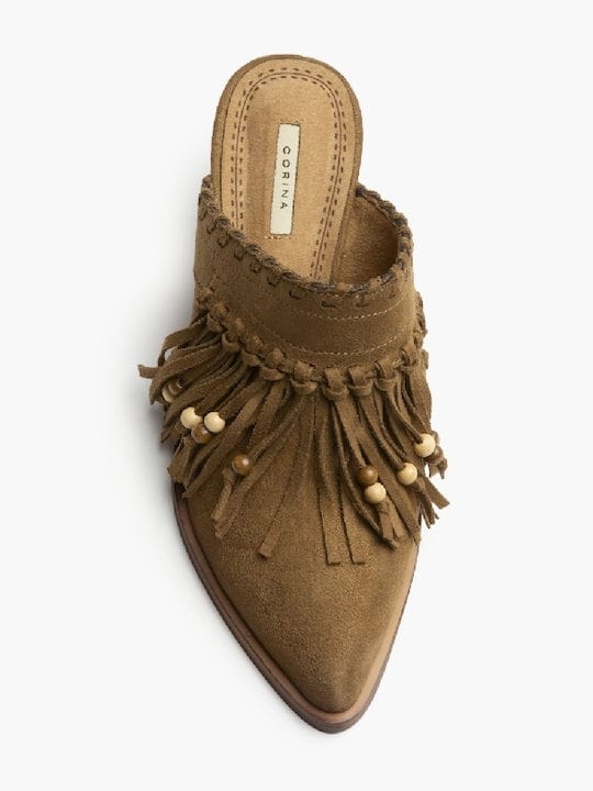 Γυναικεία σαμπό καφέ Corina M6001 Γυναικεία σαμπό καφέ Corina M6001 WOMEN MOCASSINS corina