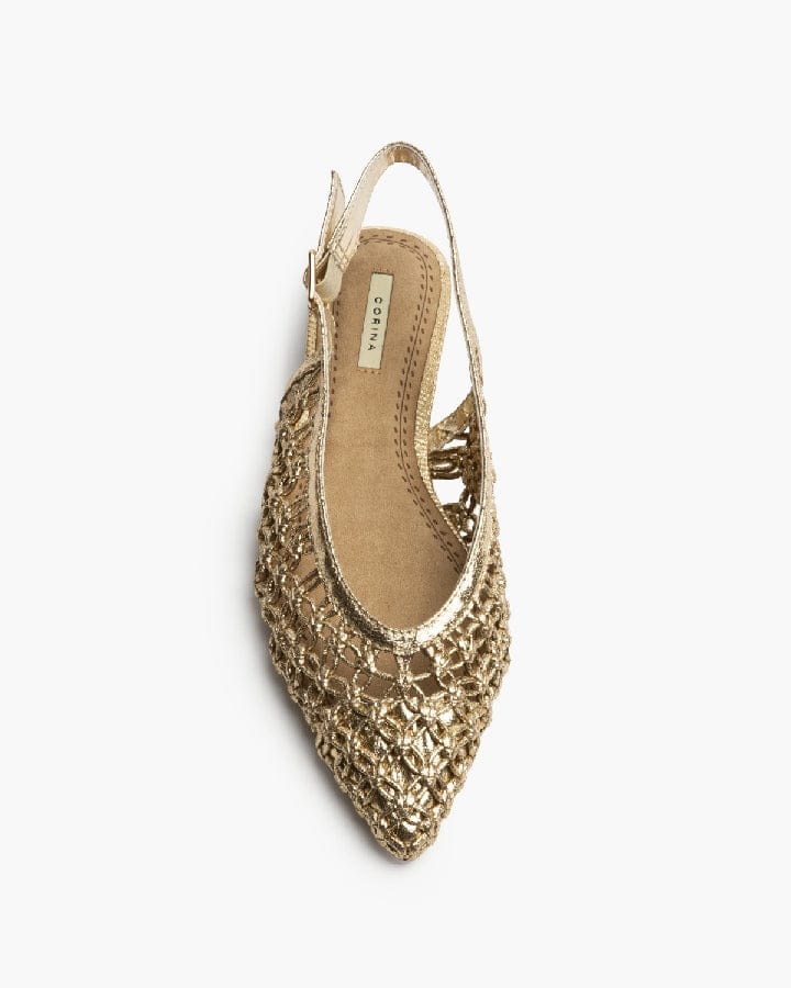 Γυναικείες μπαλαρίνες χρυσό corina M6170 Γυναικείες μπαλαρίνες χρυσό corina M6170 BALLARINAS corina