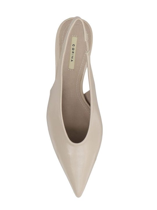 Γυναικείες γόβες μπεζ corina M6241 Γυναικείες γόβες μπεζ corina M6241 HEELS corina