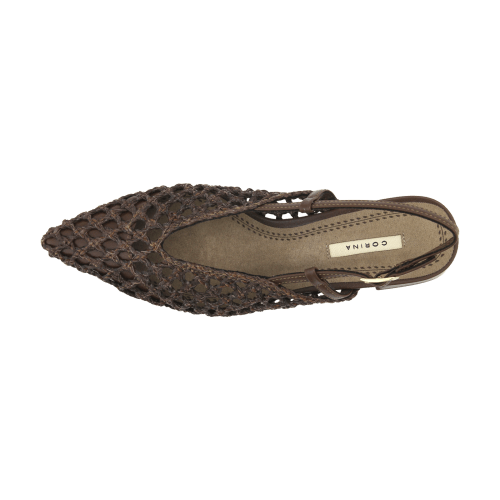 Γυναικεία γοβάκια καφέ Corina M6268 Γυναικεία γοβάκια καφέ Corina M6268 HEELS corina