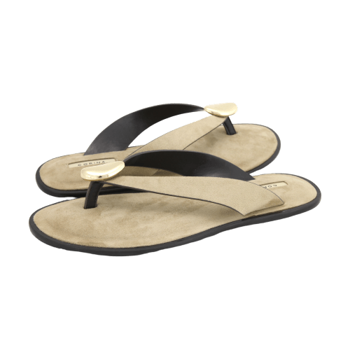 Γυναικεία σανδάλια μπεζ Corina M6445 Γυναικεία σανδάλια μπεζ Corina M6445 FLAT SANDALS corina