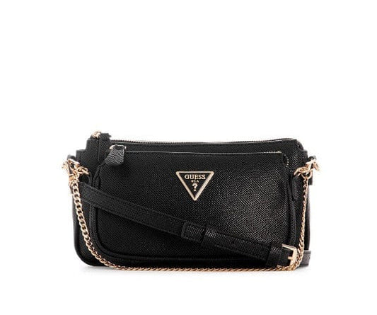 Γυναικεία τσάντα Guess Noelle black crossbody Crosswise Guess