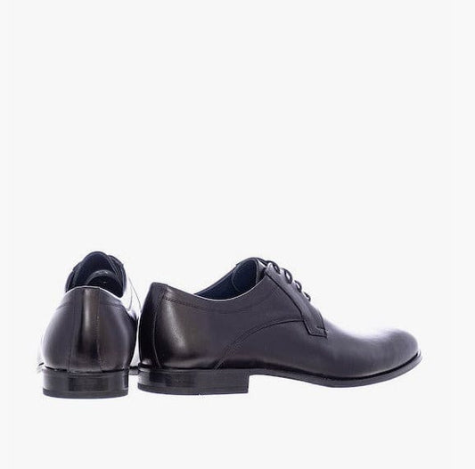Ανδρικά δερμάτινα παπούτσια Damiani 1197 μαύρο -La Scarpa Shoes Ανδρικά δερμάτινα παπούτσια Damiani 1197 μαύρο Abiye Damiani