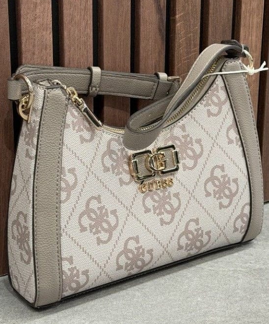 Γυναικεία τσάντα ώμου dark taupe Guess OS990118 Γυναικεία τσάντα ώμου dark taupe Guess OS990118 Shoulder Bags Guess