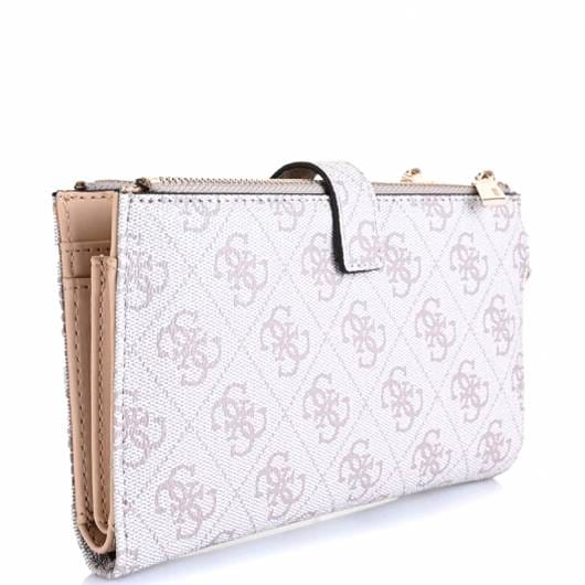 Γυναικείο πορτοφόλι dark taupe Guess SG7459157 Γυναικείο πορτοφόλι dark taupe Guess SG7459157 WALLETS Guess