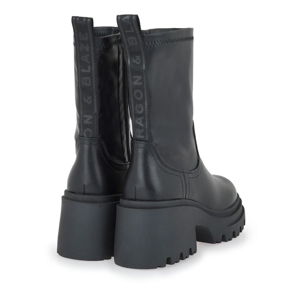 Γυναικείο μποτάκι μαύρο Dragon&Blaze 513 Γυναικείο μποτάκι μαύρο Dragon&Blaze 513 SMALL BOOTS TSAKIRIS MALLAS