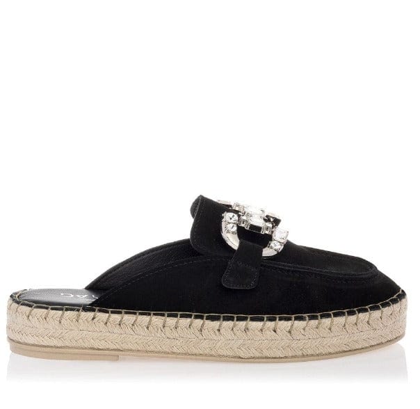 Γυναικείες εσπαντρίγιες Sante 24-175 μαύρο ESPADRILLES SANTE