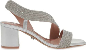 Γυναικεία πέδιλα Exe ασήμι στρας 428 Γυναικεία πέδιλα Exe ασήμι στρας 428 SANDALS TSAKIRIS MALLAS