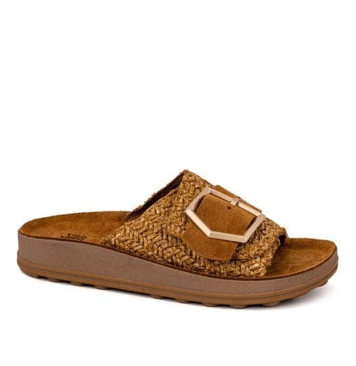 Γυναικεία σανδάλια Fantasy Sandals S335 Korina tampa raffia-La Scarpa Shoes Γυναικεία σανδάλια Fantasy Sandals S335 Korina tampa raffia FLAT SANDALS FANTASY SANDALS