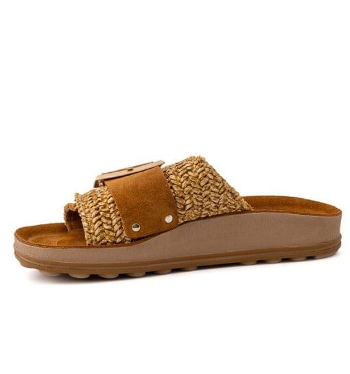 Γυναικεία σανδάλια Fantasy Sandals S335 Korina tampa raffia-La Scarpa Shoes Γυναικεία σανδάλια Fantasy Sandals S335 Korina tampa raffia FLAT SANDALS FANTASY SANDALS