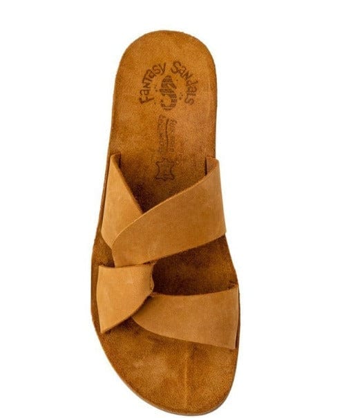 Γυναικεία ανατομικά σανδάλια Fantasy Sandals S9039 Melisa ταμπά-La Scarpa Shoes Γυναικεία ανατομικά σανδάλια Fantasy Sandals S9039 Melisa ταμπά FLAT SANDALS FANTASY SANDALS