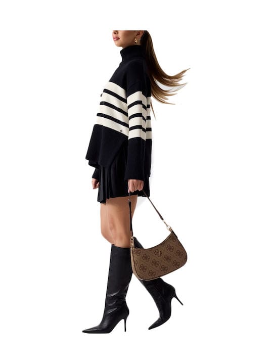 Γυναικεία τσάντα ώμου latte logo Guess S0967218