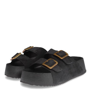 Γυναικεία Flat sandals 29252 Myconian μαύρο Γυναικεία Flat sandals 29252 Myconian μαύρο FLAT SANDALS ROBINSON WOMEN