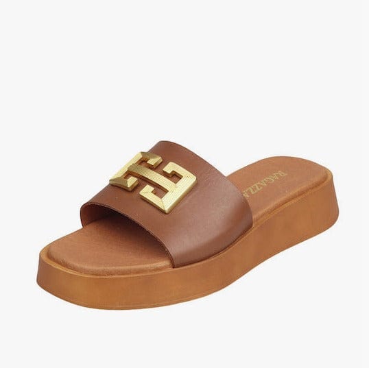 Γυναικεία σανδάλια Ragazza 01164 ταμπά FLAT SANDALS RAGAZZA